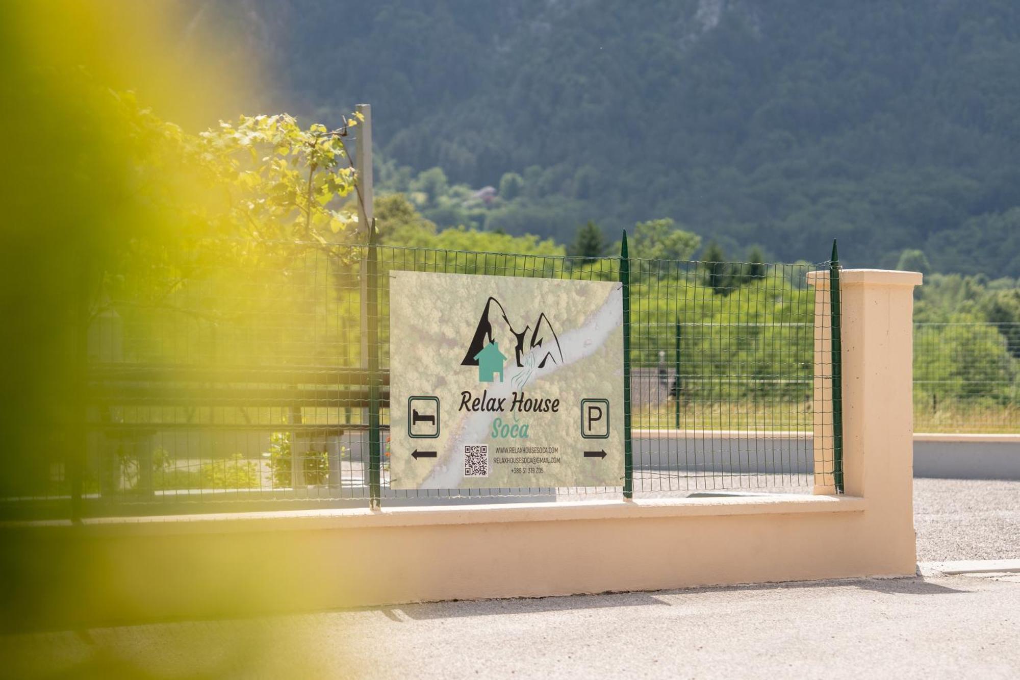 Relax House Soca Pensionat Bovec Exteriör bild